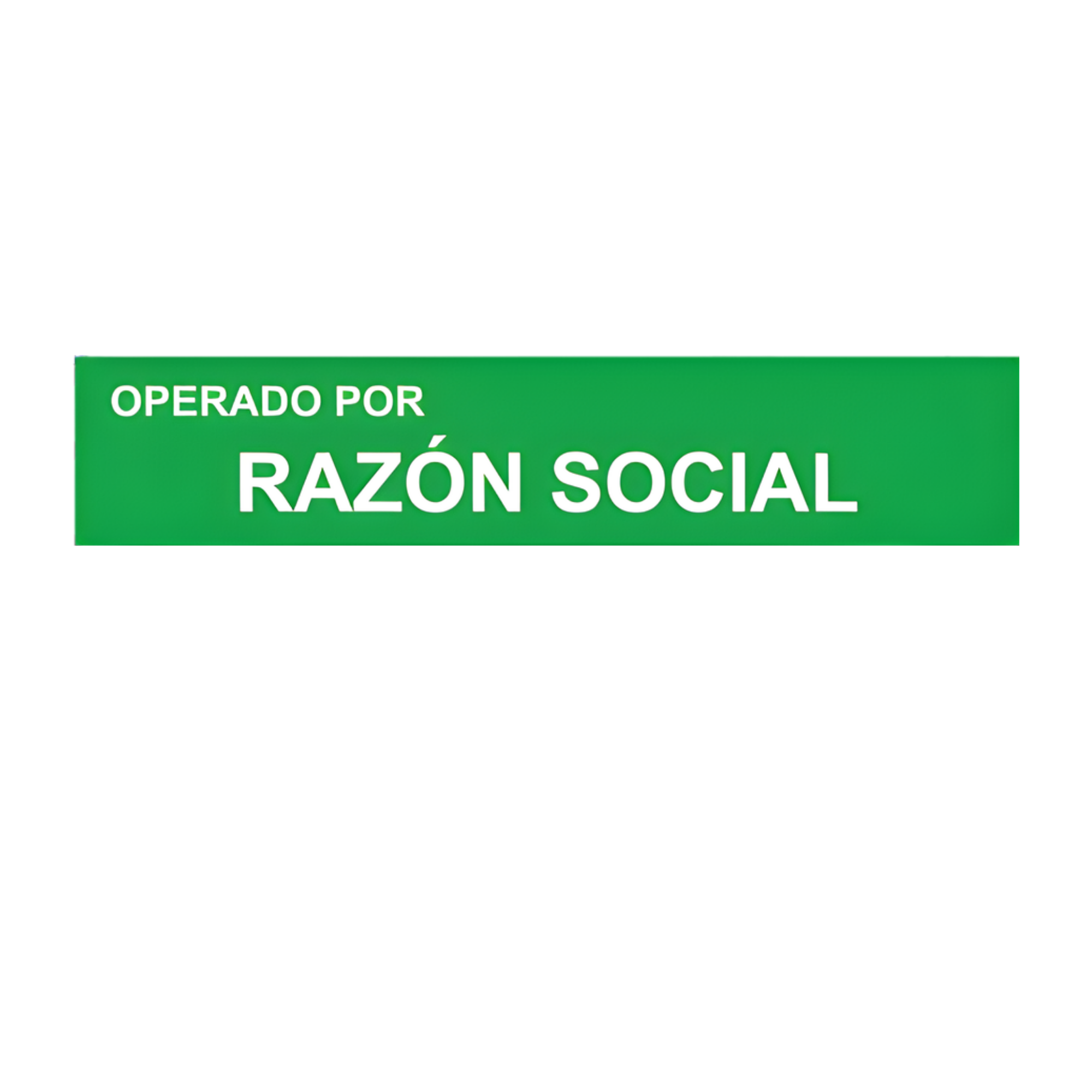 Lona Operado razón social