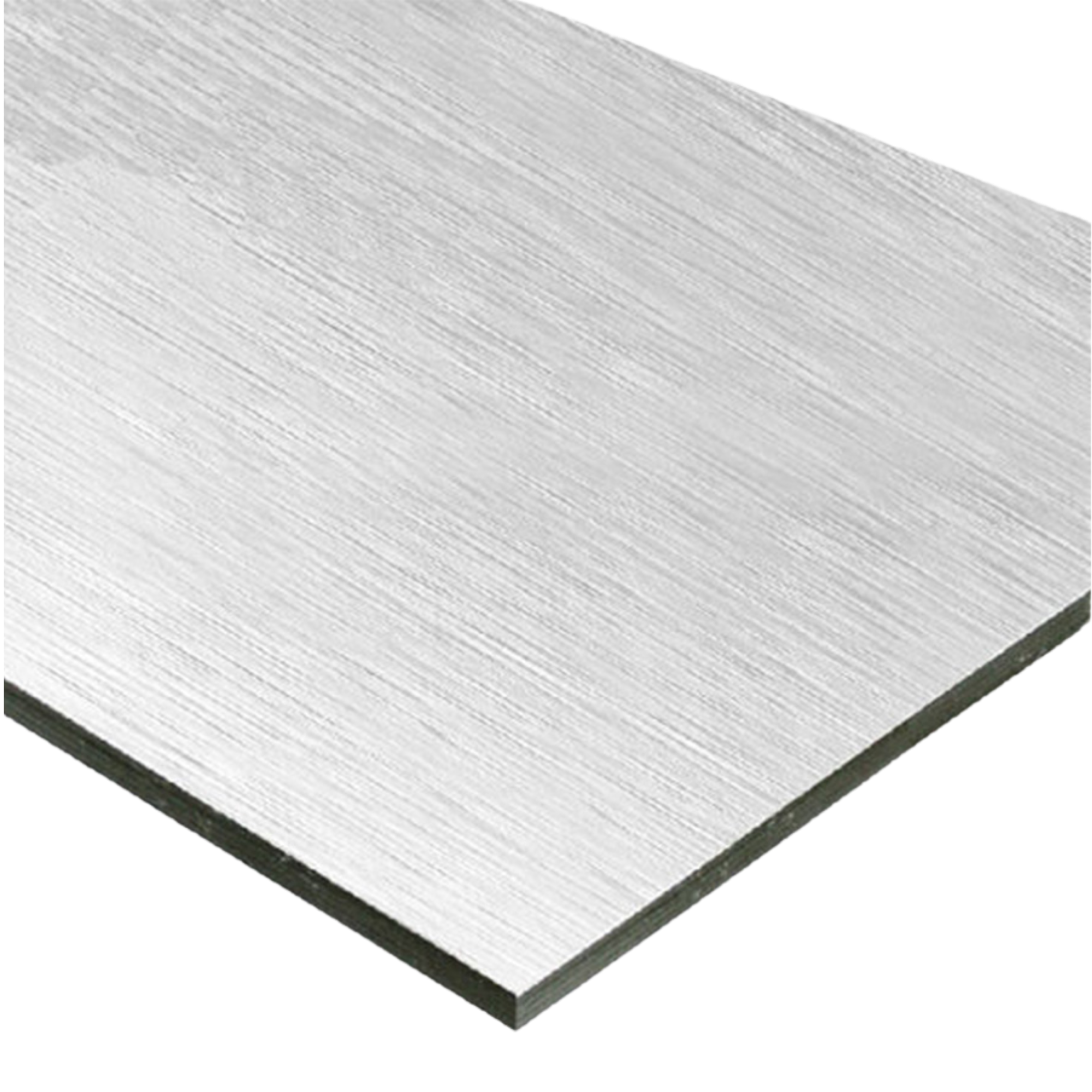 Panel de aluminio cepillado